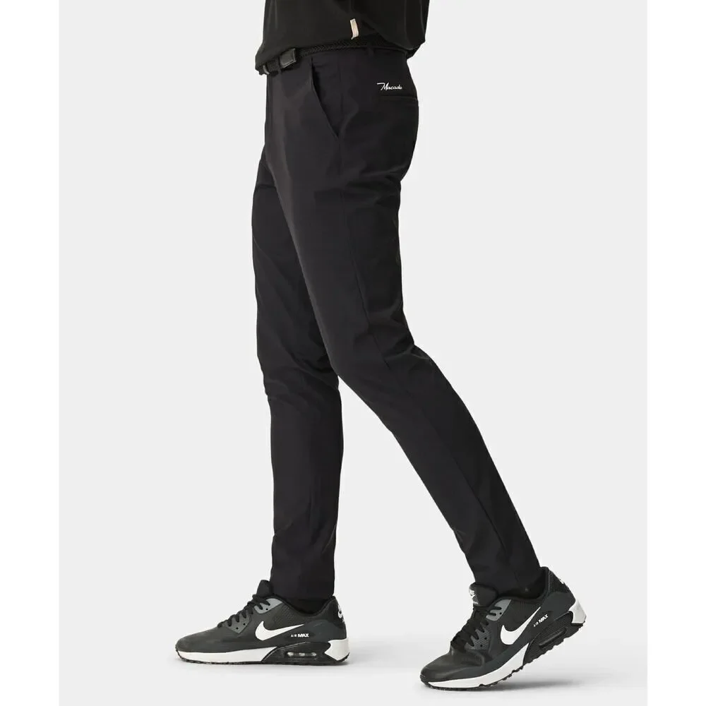Macade Golf Slim-Fit Performance Pants | Size 42R | Black Zipper Ankles | NWT